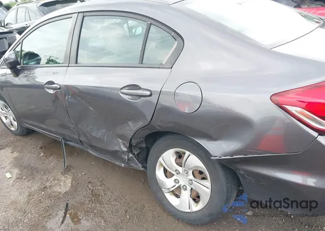 2014 Honda Civic Lx from USA, damaged, VIN 2HGFB2F50EH552959